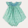 Dresses | Dresses | Pepa London Adelaide Floral Hand Smocked Sleeveless Dress With Bloomers in Green (3mths-3yrs)