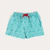 Swimwear | Swimwear | Pepa London Adelaide Floral Tie Detail Swim Shorts in Green (2-10yrs)
