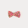 Hair Accessories | Hair Accessories | Pepa London Annie Floral Print Small Bow Clip in Pink