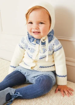 Bonnets & Booties | Bonnets & Booties | Pepa London Baby Bonnet In Cream (S-L)