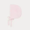 Bonnets & Booties | Knitwear & Cardigans | Pepa London Baby Bonnet In Pink (S-L)