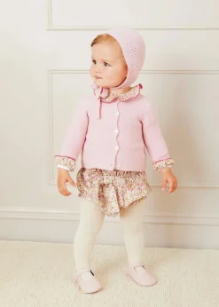Socks & Tights | Socks & Tights | Pepa London Beige Ribbed Tights (0mths-10yrs)
