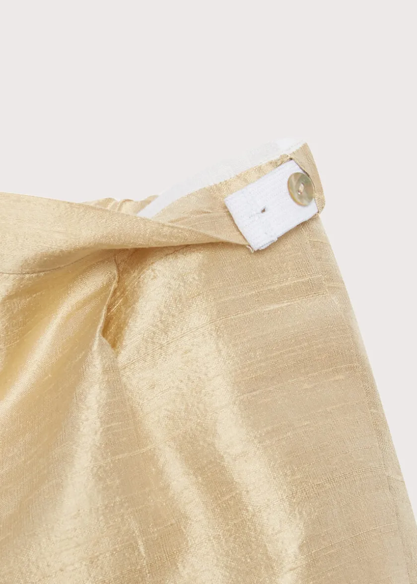 Shorts & Trousers | Shorts & Trousers | Pepa London Beige Silk Pageboy Knickerbockers (12mths-10yrs)