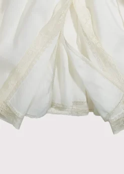 Dresses | Baby Gowns | Pepa London Bespoke Christening Gown with Side Satin Sash and Bonnet