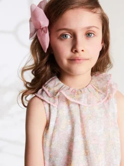 Hair Accessories | Hair Accessories | Pepa London Big Bow Tulle Clip in Dusty Pink