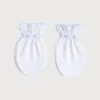 Bonnets, Booties & Mittens | First Outfits | Pepa London Blue Hand Smocked Mittens