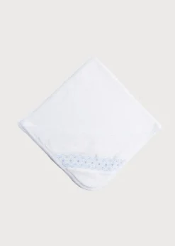 Towels, Blankets & Sleeping Bags | Towels, Blankets & Sleepwear | Pepa London Blue Hand Smocked Towel