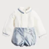 Two-piece Sets | Two-piece Sets | Pepa London Blue Silk Celebration Set (3mths-4yrs)