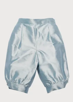 Shorts & Trousers | Shorts & Trousers | Pepa London Blue Silk Pageboy Knickerbockers (12mths-10yrs)