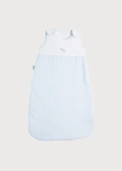 Towels, Blankets & Sleeping Bags | Towels, Blankets & Sleepwear | Pepa London Blue Sleeping Bag with Rocking Horse Detail