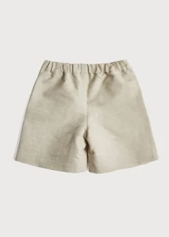 Shorts & Trousers | Shorts & Trousers | Pepa London Boys Celebration Shorts Beige (4-10yrs)