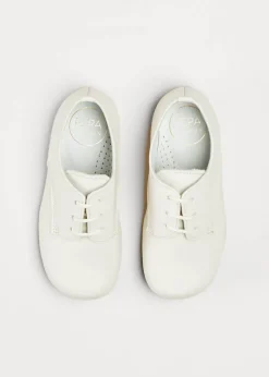 Shoes | Lace Ups | Pepa London Boy's Ivory leather celebration shoes (20-34EU)
