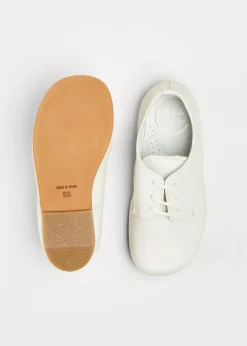 Shoes | Lace Ups | Pepa London Boy's Ivory leather celebration shoes (20-34EU)