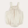 Dungarees & Rompers | Rompers | Pepa London Brompton Stripe Romper in Beige (3mths-2yrs)