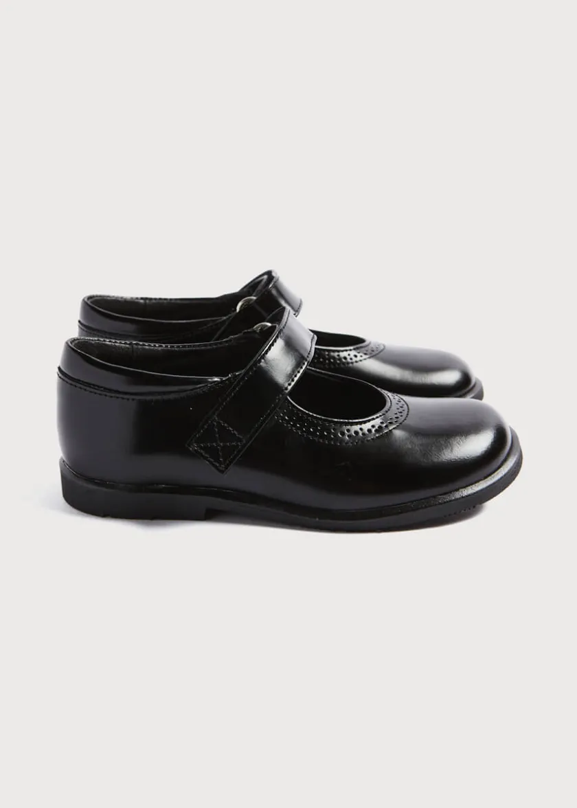 Mary Jane Shoes | School Shoes | Pepa London Classic Patent Leather Mary Jane Shoes in Black (25-34EU)