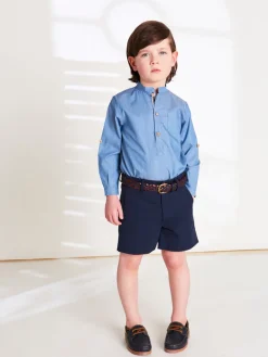 Shorts & Trousers | Pepa London Classic Smart Shorts in Navy (4-10yrs)