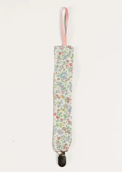 Dummies & Teethers | Dummies & Teethers | Pepa London Cordelia Liberty Floral Dummy Clip in Pink