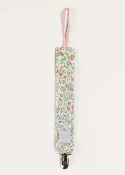 Dummies & Teethers | Dummies & Teethers | Pepa London Cordelia Liberty Floral Dummy Clip in Pink