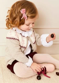 Bloomers, Shorts & Trousers | Bloomers & Shorts | Pepa London Corduroy Button Bloomers in Burgundy (3mths-3yrs)