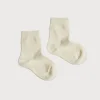 Socks | Socks & Tights | Pepa London Cotton Short Socks Cream (0mths-10yrs)