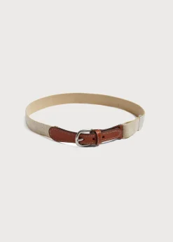 Belts & Braces | Pepa London Cream Boy's Belt