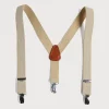 Belts & Braces | Pepa London Cream Braces