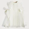 Dresses | Baby Gowns | Pepa London Cream Panelled Christening Gown (3mths-5yrs)