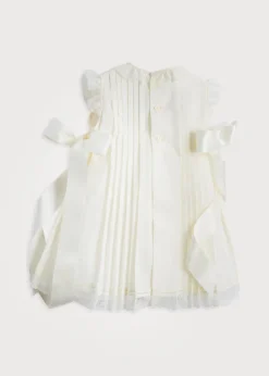 Dresses | Baby Gowns | Pepa London Cream Panelled Christening Gown (3mths-5yrs)