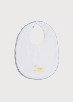 Bibs | Bibs | Pepa London Duck Embroidered Cotton Bib