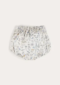 Bloomers, Shorts & Trousers | Bloomers & Pants | Pepa London Ellis Floral Bloomer in Blue Made with Liberty Fabric (1m-3yrs)