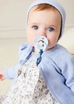 Dresses | Dresses | Pepa London Ellis Sleeveless Dress with Bloomer and Bows in Blue Made with Liberty Fabric (1-12m)