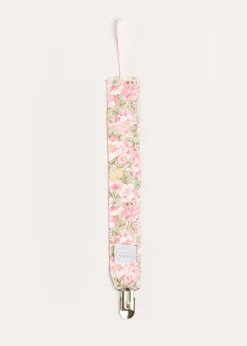 Gifting | First Outfits | Pepa London Eloise Floral Print Clip Dummy in Pink
