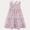 Up To 12 Years | Dresses | Pepa London Eloise Floral Scallop Collar Sleeveless Dress in Pink (4-12yrs)