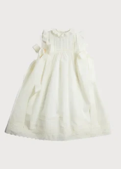 Dresses | Dresses | Pepa London Embroidered Lace Trim Gown in Ivory (3-18mths)
