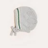 Bonnets & Booties | Bonnets & Booties | Pepa London Fair Isle Detail Knitted Bonnet in Grey (S-L)