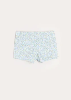 Swimwear | Swimwear | Pepa London Floral Swim Shorts in Blue (12mths-6yrs)