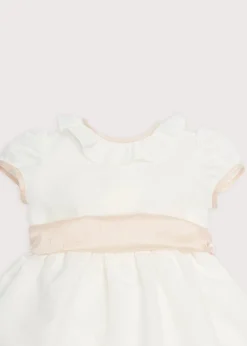 Dresses | Dresses | Pepa London Flower Girl Ivory Dress with Pink Silk Sash (6mths-10yrs)