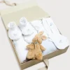 Knitwear & Cardigans | First Outfits | Pepa London Gift boxes | Blue Sleeping Bag with Rocking Horse Detail | Newborn All-In-One With Rocking Horse Embroidery In Blue (1-6mths) | Newborn Side Tie Bodysuit With Rocking Horse Embroidery Blue (1-6mths) | Newborn Towel with Rocking Horse Embroidery In Blue | Newborn Bonnet with Rocking Horse Embroidery Blue (0-3mths)