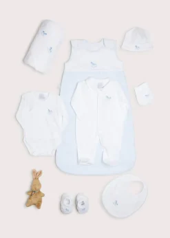 Knitwear & Cardigans | First Outfits | Pepa London Gift boxes | Blue Sleeping Bag with Rocking Horse Detail | Newborn All-In-One With Rocking Horse Embroidery In Blue (1-6mths) | Newborn Side Tie Bodysuit With Rocking Horse Embroidery Blue (1-6mths) | Newborn Towel with Rocking Horse Embroidery In Blue | Newborn Bonnet with Rocking Horse Embroidery Blue (0-3mths)