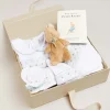 Knitwear & Cardigans | First Outfits | Pepa London Gift boxes | Green Hand Smocked Cotton All-in-One (0-18mths) | Newborn Hat with Green Hand Smocked Detail (0-3mths) | Green Hand Smocked Bib | Green Hand Smocked Towel | Green Hand Smocked Mittens