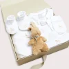 Knitwear & Cardigans | First Outfits | Pepa London Gift boxes | Newborn All-In-One With Rocking Horse Embroidery In Beige (1-6mths) | Newborn Side Tie Bodysuit With Rocking Horse Embroidery Beige (1-6mths) | Newborn Towel with Rocking Horse Embroidery In Beige | Newborn Bonnet with Rocking Horse Embroidery Beige (0-3mths) | White Bib with Beige Embroidered Rocking Horse