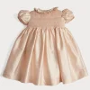 Dresses | Dresses | Pepa London Girls Silk Hand Smocked Celebration Dress in Pink (6mths-10yrs)