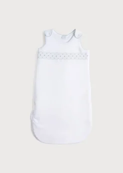 Nightwear | Nightwear | Pepa London Green Hand Smocked Sleeping Bag (3-18mths)