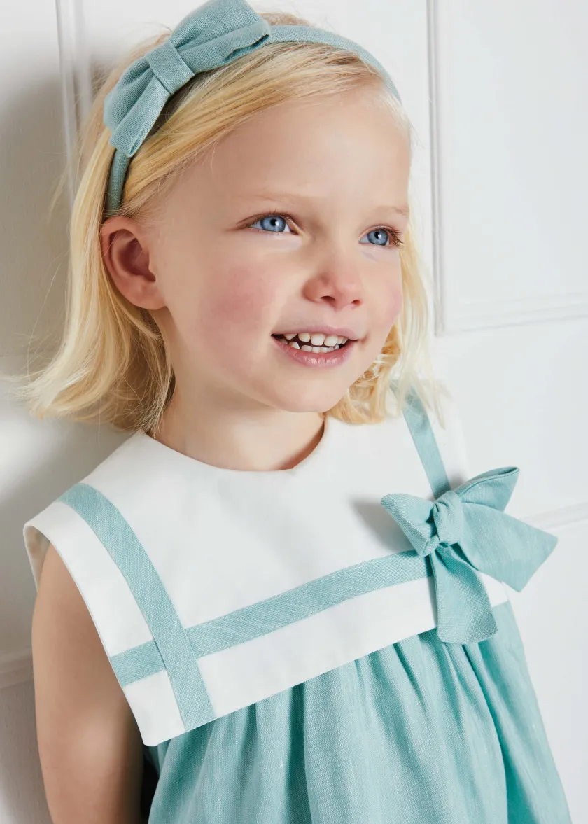 Hair Accessories | Hair Accessories | Pepa London Green Linen Hairband