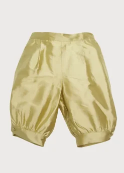 Shorts & Trousers | Shorts & Trousers | Pepa London Green Silk Pageboy Knickerbockers (12mths-10yrs)