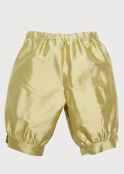 Shorts & Trousers | Shorts & Trousers | Pepa London Green Silk Pageboy Knickerbockers (12mths-10yrs)
