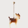 Toys & Books | Toys & Books | Pepa London Hand Painted Bambi Christmas Ornament in Brown