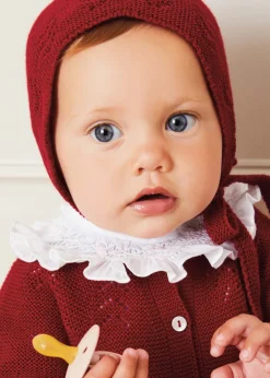 Tops & Bodysuits | Blouses | Pepa London Hand Smocked Collar Long Sleeve Blouse In Baby Pink (0-12mths)
