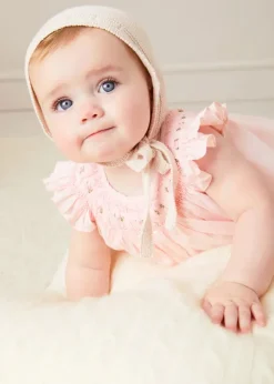 Dresses | Dresses | Pepa London Hand Smocked Sleeveless Dress With Bloomers in Pink (1-12mths)