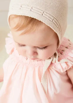 Dresses | Dresses | Pepa London Hand Smocked Sleeveless Dress With Bloomers in Pink (1-12mths)